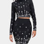 Ensemble glamour top et jupe